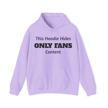 This Hoodie Hides Only Fans Content - Hoody / Hoodie