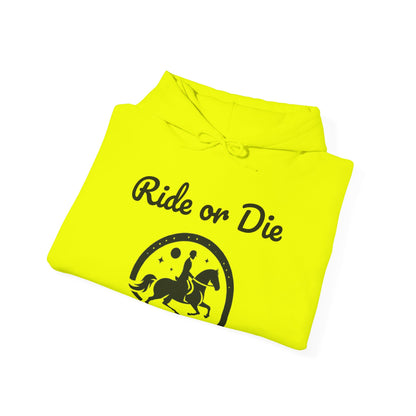 Designer "Ride or Die" Horse Rider Hoodie / Horse Riding Clothing