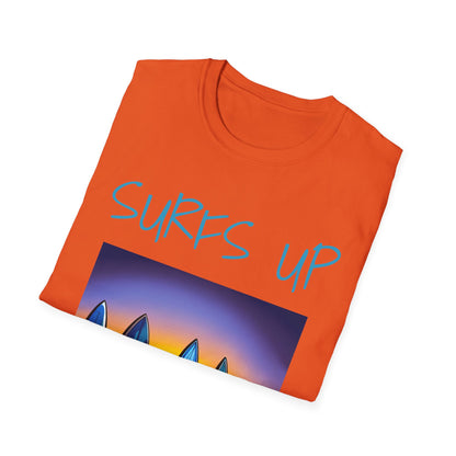 Surfs Up - Softstyle T-Shirt