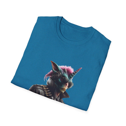 T Shirt Space Unicorn Alien Bounty Hunter - Unique Graphic Tee for Sci-Fi Lovers - Perfect Gift for Geeks