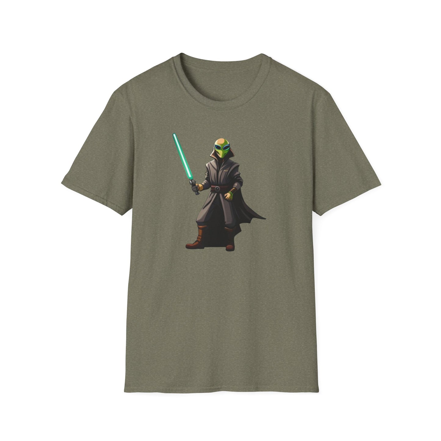 Unleash Your Inner Jedi with Alien Knight T-Shirt, Epic Space Adventure Design, Perfect for Cosplay and Movie Fans, Unique Gift