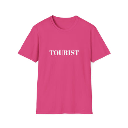 Tourist - 2 Sided Graphic T-Shirt  - Rear has dictionary description.