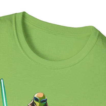 Unleash Your Inner Jedi with Alien Knight T-Shirt, Epic Space Adventure Design, Perfect for Cosplay and Movie Fans, Unique Gift