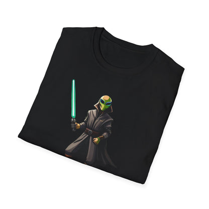 Unleash Your Inner Jedi with Alien Knight T-Shirt, Epic Space Adventure Design, Perfect for Cosplay and Movie Fans, Unique Gift