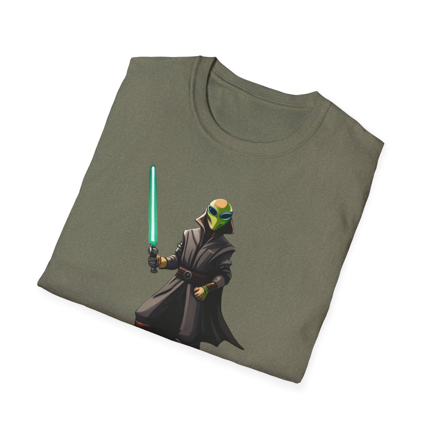 Unleash Your Inner Jedi with Alien Knight T-Shirt, Epic Space Adventure Design, Perfect for Cosplay and Movie Fans, Unique Gift