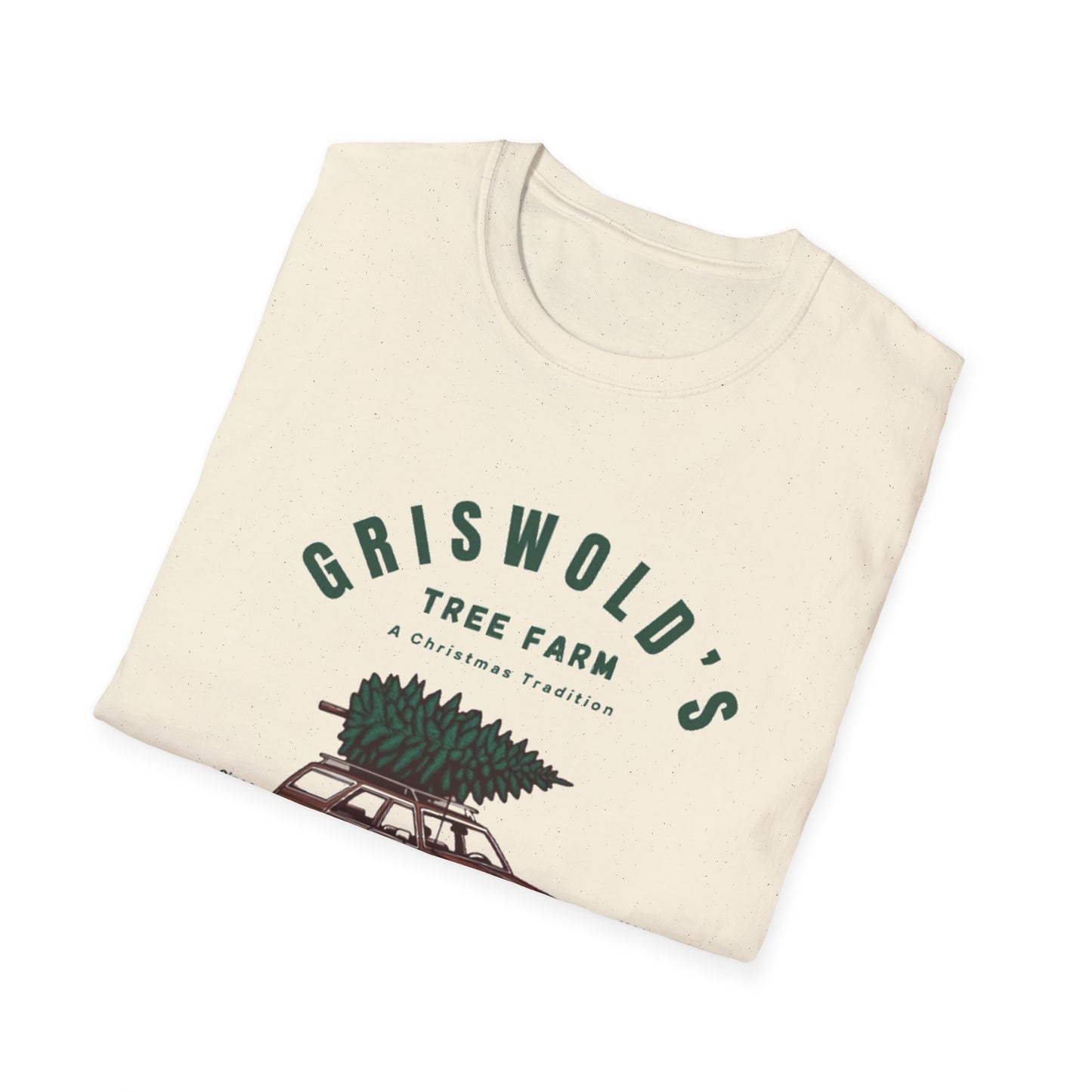 T-shirt Griswolds Tree Farm Film Favourite, Comfy Unisex Tee for Movie Lovers, Perfect Gift for Christmas