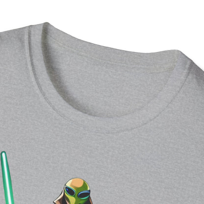 Unleash Your Inner Jedi with Alien Knight T-Shirt, Epic Space Adventure Design, Perfect for Cosplay and Movie Fans, Unique Gift