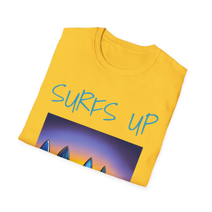 Surfs Up - Softstyle T-Shirt