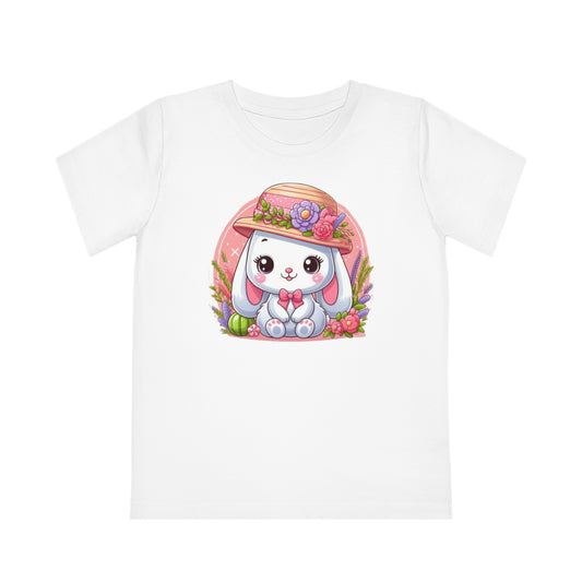 T Shirt: Cute Kids Bunny Rabbit Graphic, Fun & Playful Everyday Wear, Ideal Gift for Animal Lovers