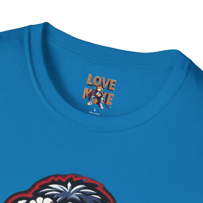 Love Monkey T-shirt, Trendy & Stylish Graphic Tee, Ideal for Everyday Wear, Fun Gift for All Ages