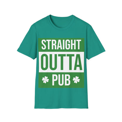 Straight Outta Pub - St Patricks Day T-Shirt