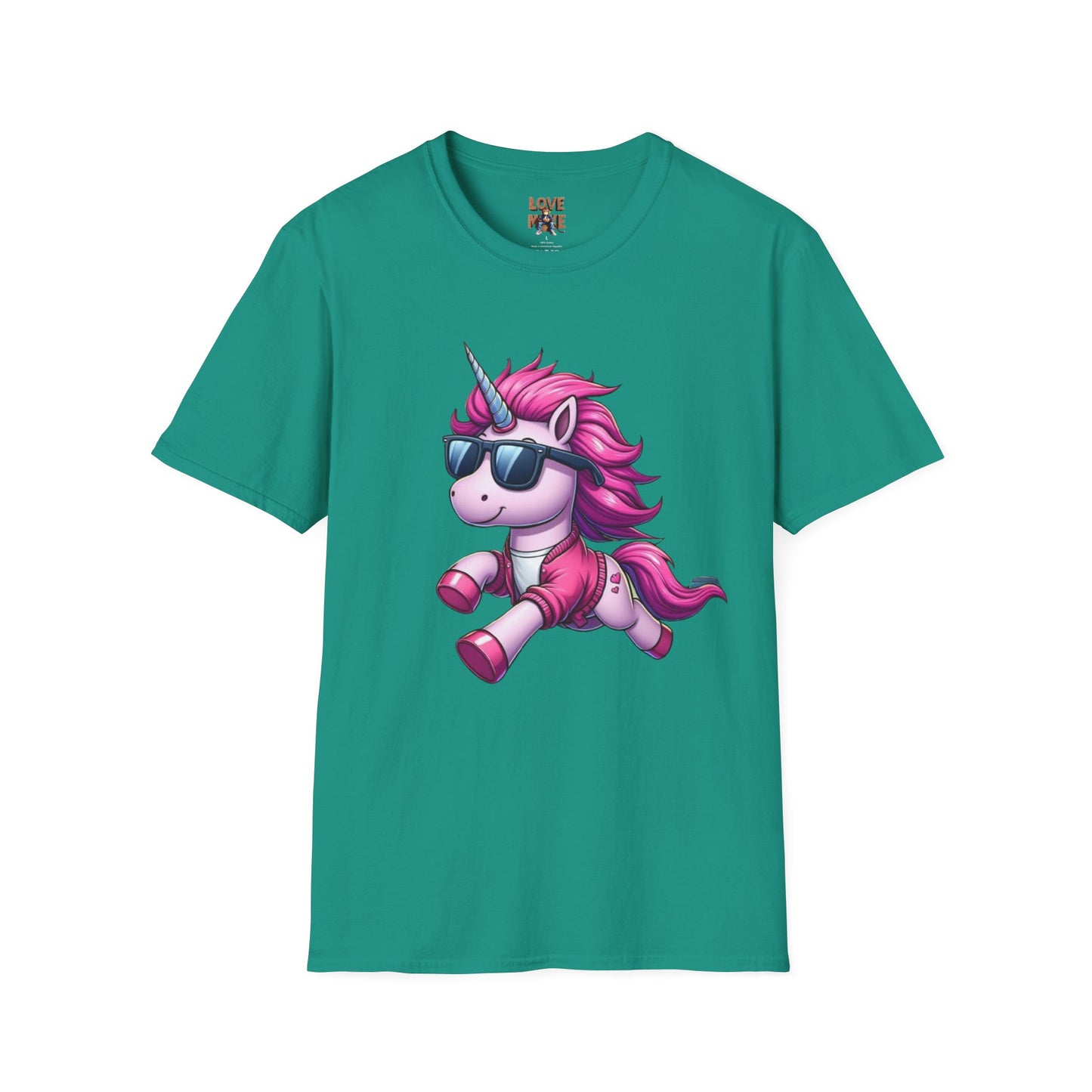 Unicorn T-Shirt - Cool Unicorn by Love Monkey Design, Trendy Tee for Unicorn Lovers, Perfect Gift for Birthdays