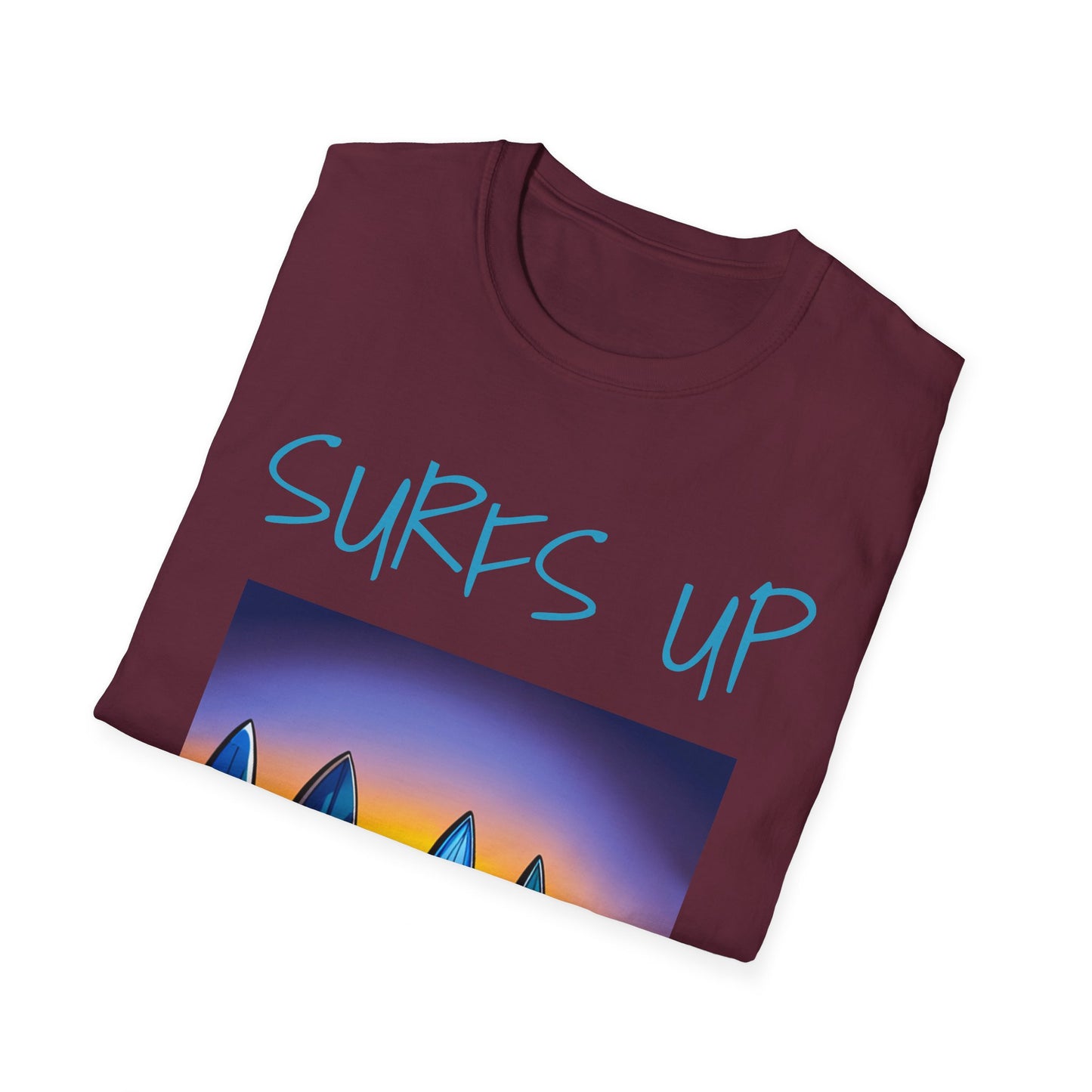 Surfs Up - Softstyle T-Shirt