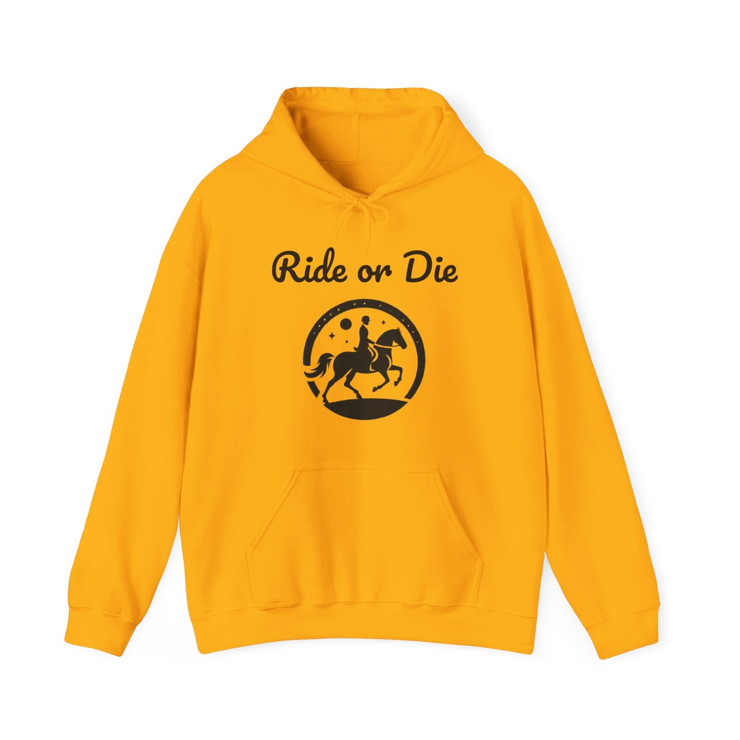 Designer "Ride or Die" Horse Rider Hoodie / Horse Riding Clothing