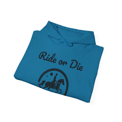 Designer "Ride or Die" Horse Rider Hoodie / Horse Riding Clothing