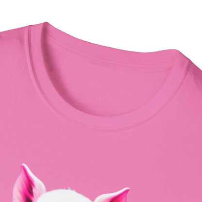 Pig T-Shirt - Cute & Eye-catching Graphic, Perfect for Everyday Wear and Pig Lovers, Awesome Gift Choice