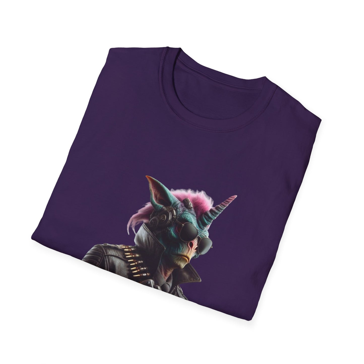 T Shirt Space Unicorn Alien Bounty Hunter - Unique Graphic Tee for Sci-Fi Lovers - Perfect Gift for Geeks