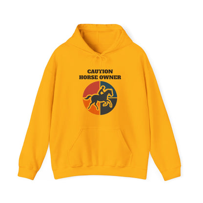 Caution Horse Owner Hoodie - Hooded Sweatshirt