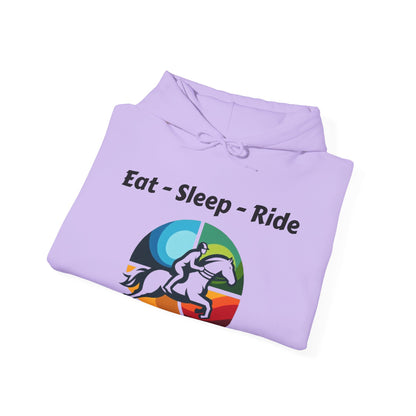 Eat - Sleep - Ride - Horse riding hooded top