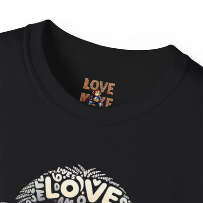 Love Monkey T-Shirt - Unisex Softstyle Trendy Tee, Stylish & Cool for Everyday Wear, Great Gift for Him or Her