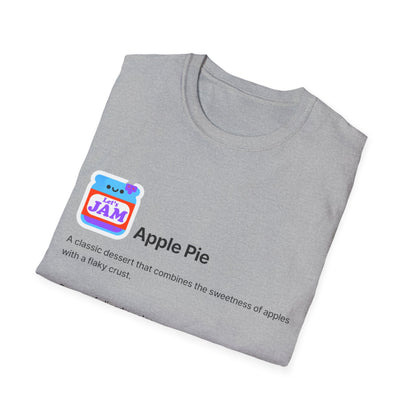 Apple Pie Recipe Soft style T-Shirt