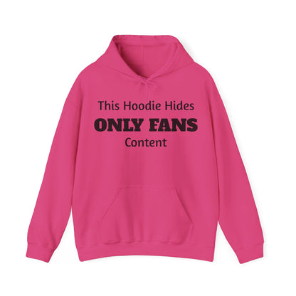 This Hoodie Hides Only Fans Content - Hoody / Hoodie