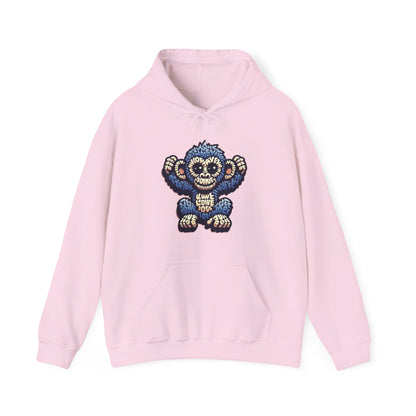 Designer Love Monkey Hoodie - Cool Graphic Animal Top, Ideal for Casual Outfits, Designer Hoodie