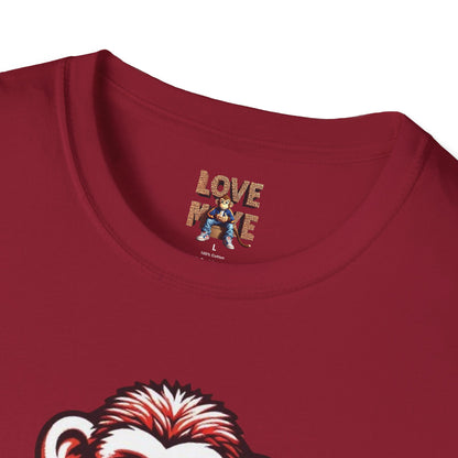 Love Monkey T-Shirt - Trendy & Stylish Graphic Tee - Ideal for Everyday Fashion - Great Gift for All