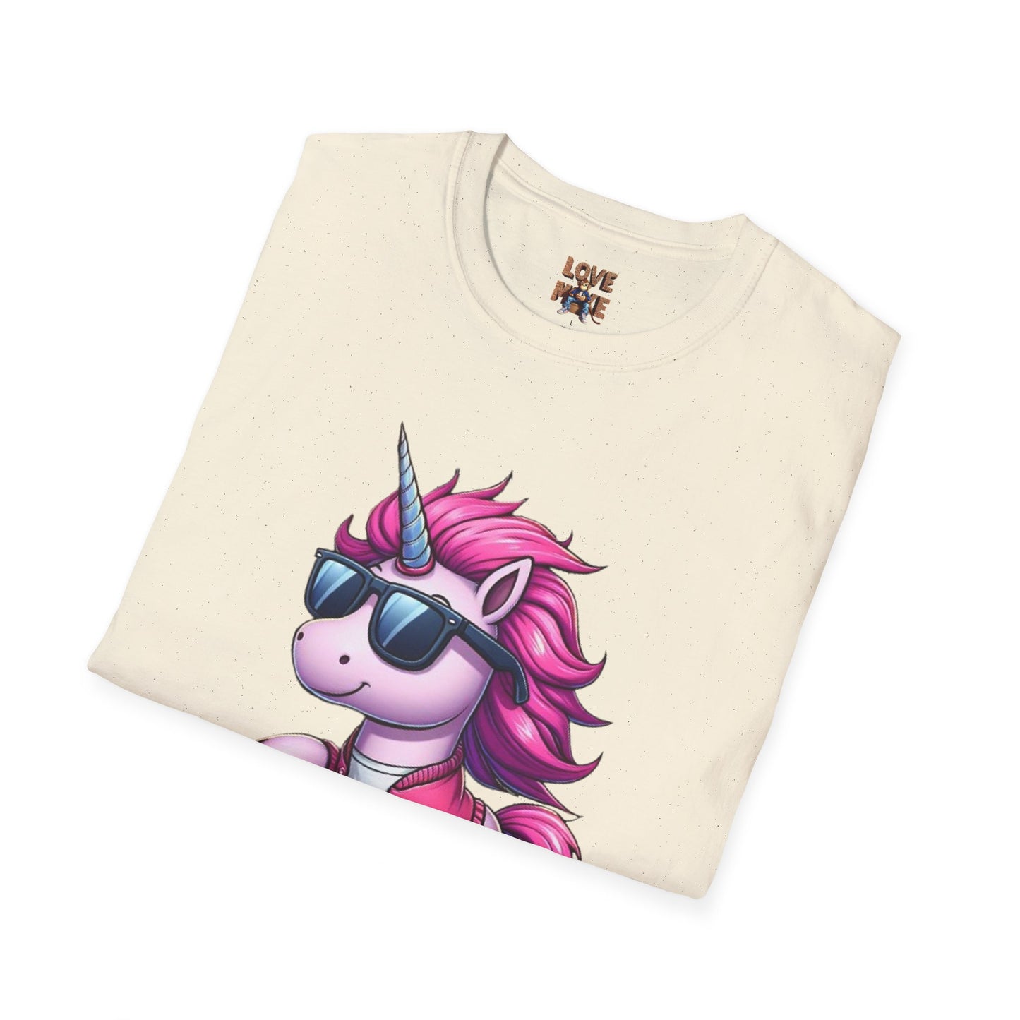 Unicorn T-Shirt - Cool Unicorn by Love Monkey Design, Trendy Tee for Unicorn Lovers, Perfect Gift for Birthdays