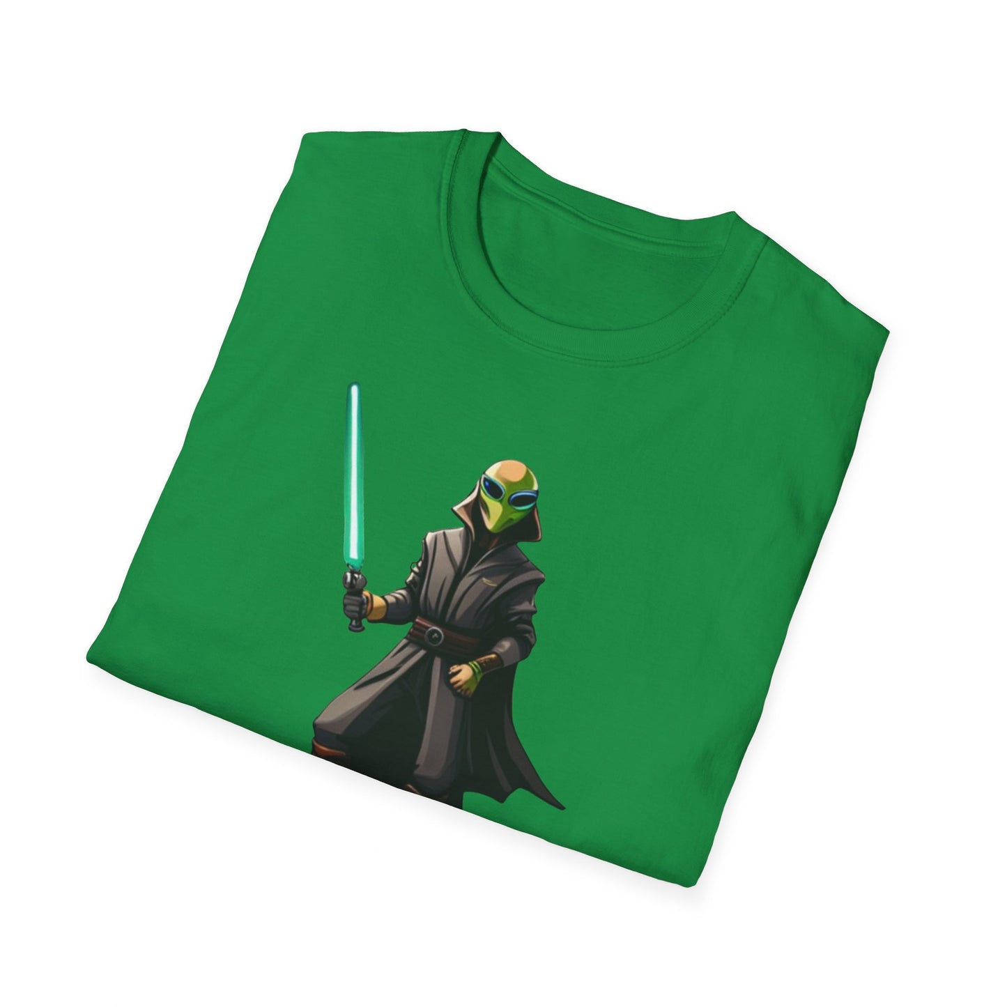 Unleash Your Inner Jedi with Alien Knight T-Shirt, Epic Space Adventure Design, Perfect for Cosplay and Movie Fans, Unique Gift